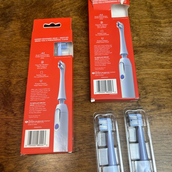 Colgate Hum Electric Toothbrush Replacement Heads - Blue - Picture 11 of 14